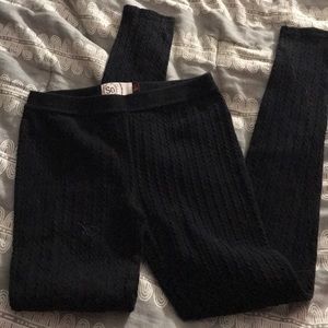 Knit leggings